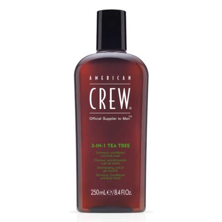 American Crew 3-In-1 Tea Tree Shampoo & Conditioner & Body Wash - 250 mL