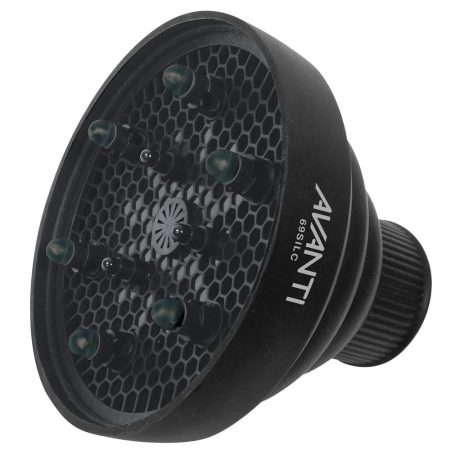 Avanti Silicone Folding Diffuser 69SILC - Fits virtually all dryers