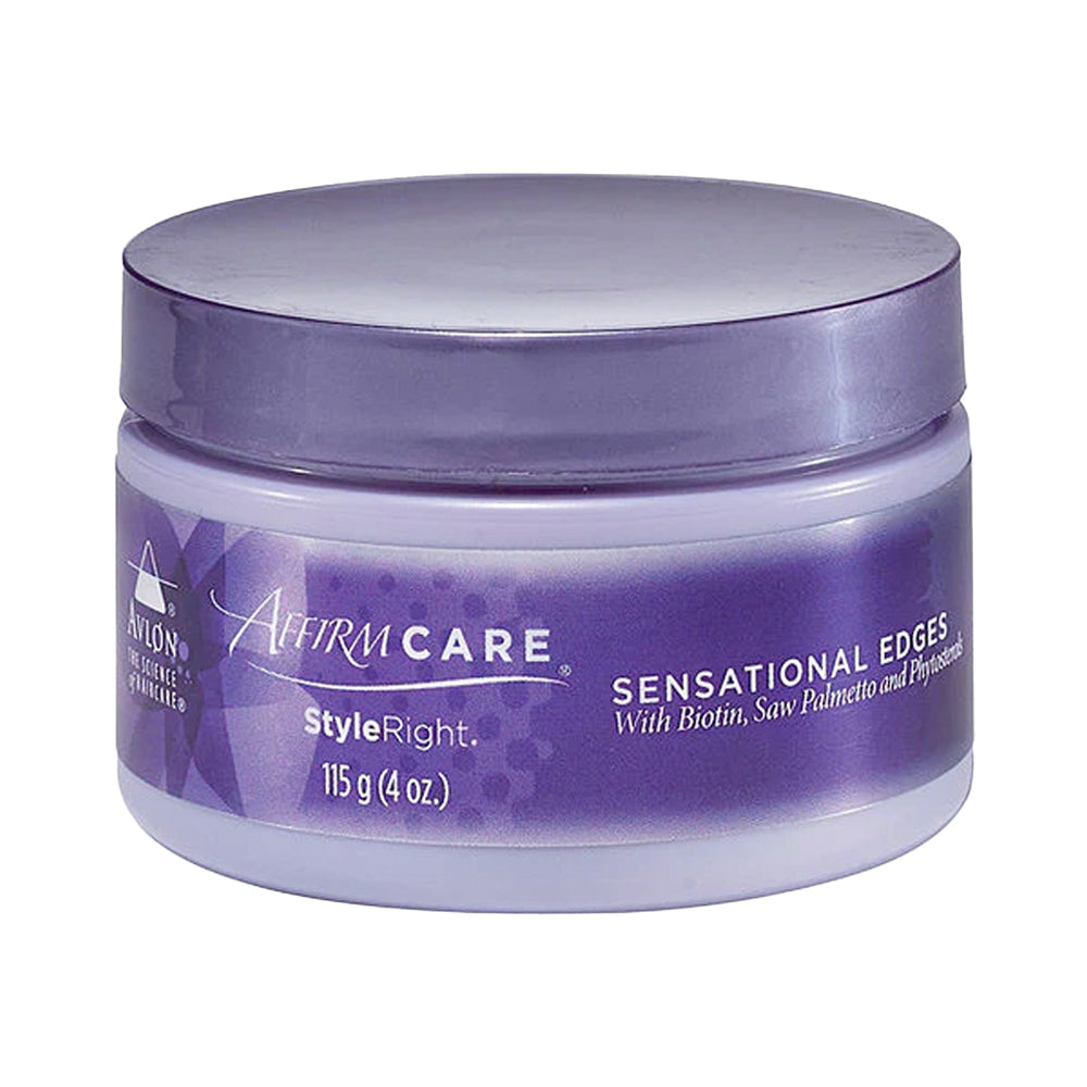 Affirm Sensational Edges 4 oz. | Helps keep hair line frizz-free and flyaways in place