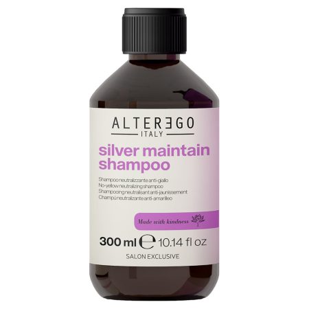 Alter Ego Silver Maintain Shampoo 300 mL - No-Yellow Violet Neutralizing Shampoo