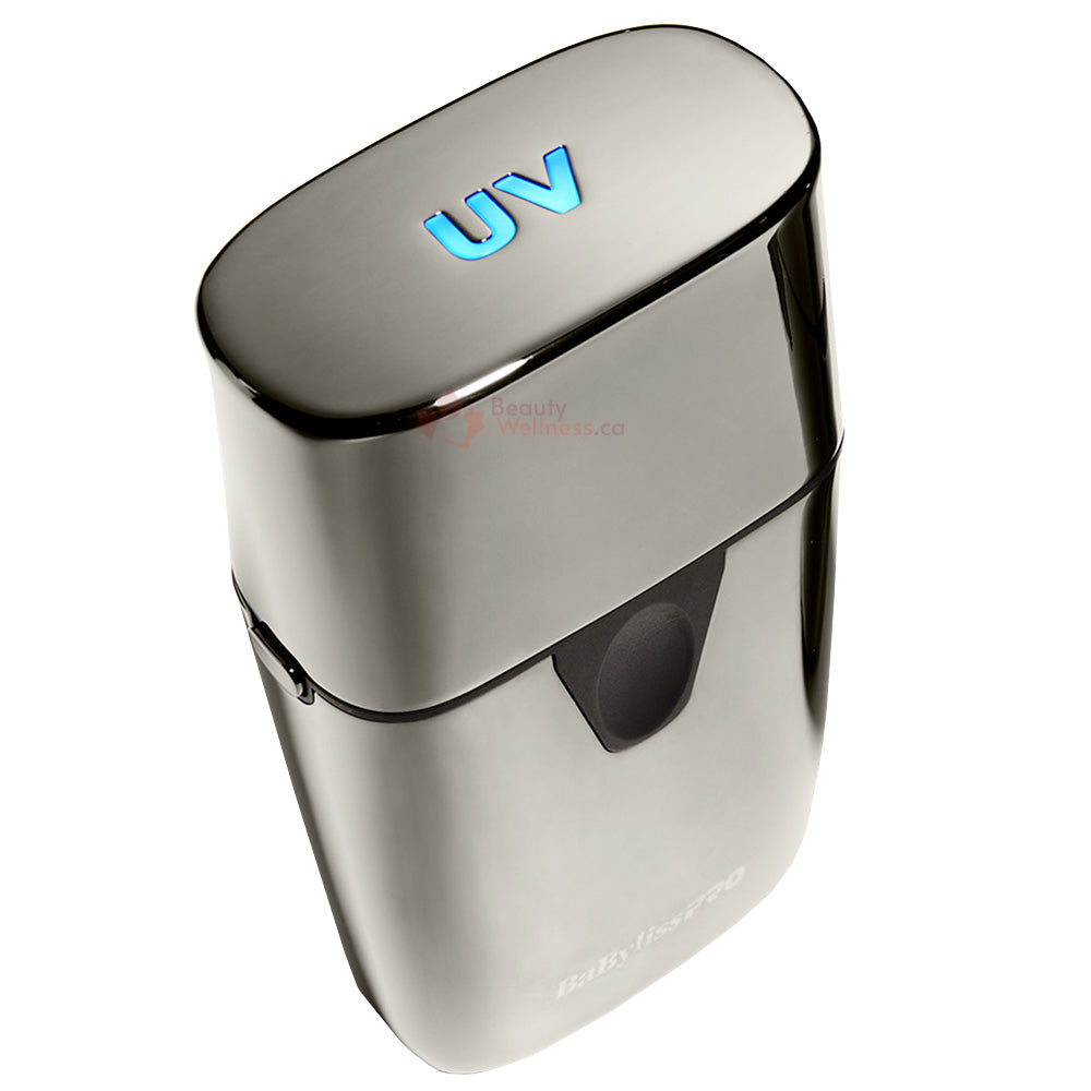 BaBylissPRO UVfoil Double Foil Shaver - UV-disinfecting Metal Foil Shaver - FXLFS2