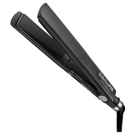 BaBylissPRO Nano Titanium Dual Ionic 1-1/4" Flat Iron - Matte Black - BNT9125TBKC