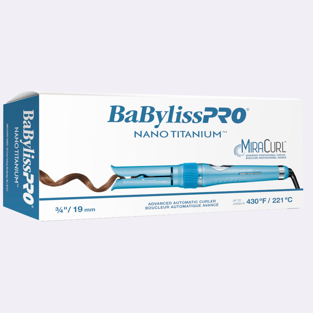 BaBylissPRO Nano Titanium Miracurl 3/4" Advanced Automatic Curler - BNTMCS75C
