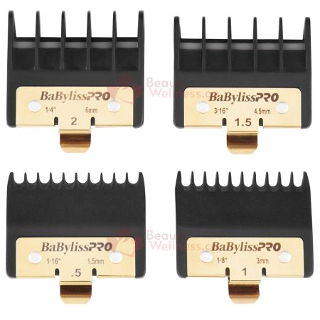 BaBylissPRO Premium Trimmer Guards - FXPTG - Fits Fits all FX797, FX773N, FX787, FX726 & most 2-hole trimmer blades