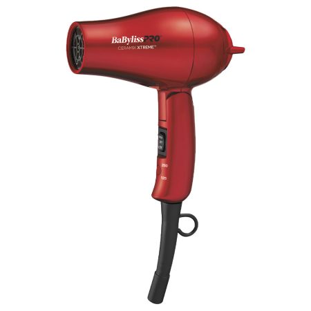 BaBylissPRO Ceramic Travel Hairdryer - BAB053C - Dual Voltage Lightweight and Folding Handle