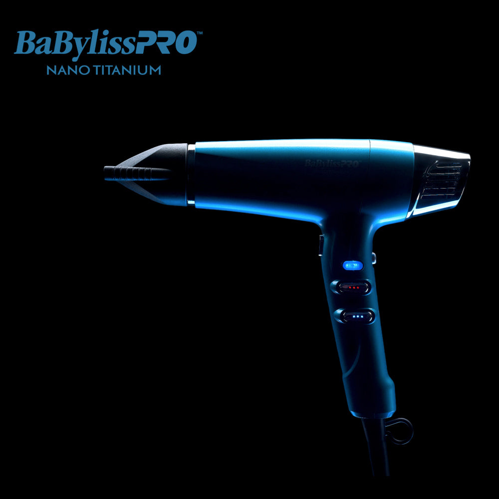 BaBylissPRO Nano Titanium High Speed Hair Dryer with New Dual Ionic Technology - BNT9100C
