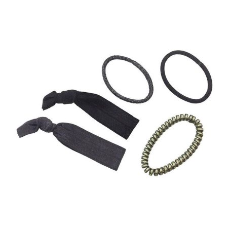 BaBylissPRO Hair Ties Black 5pc