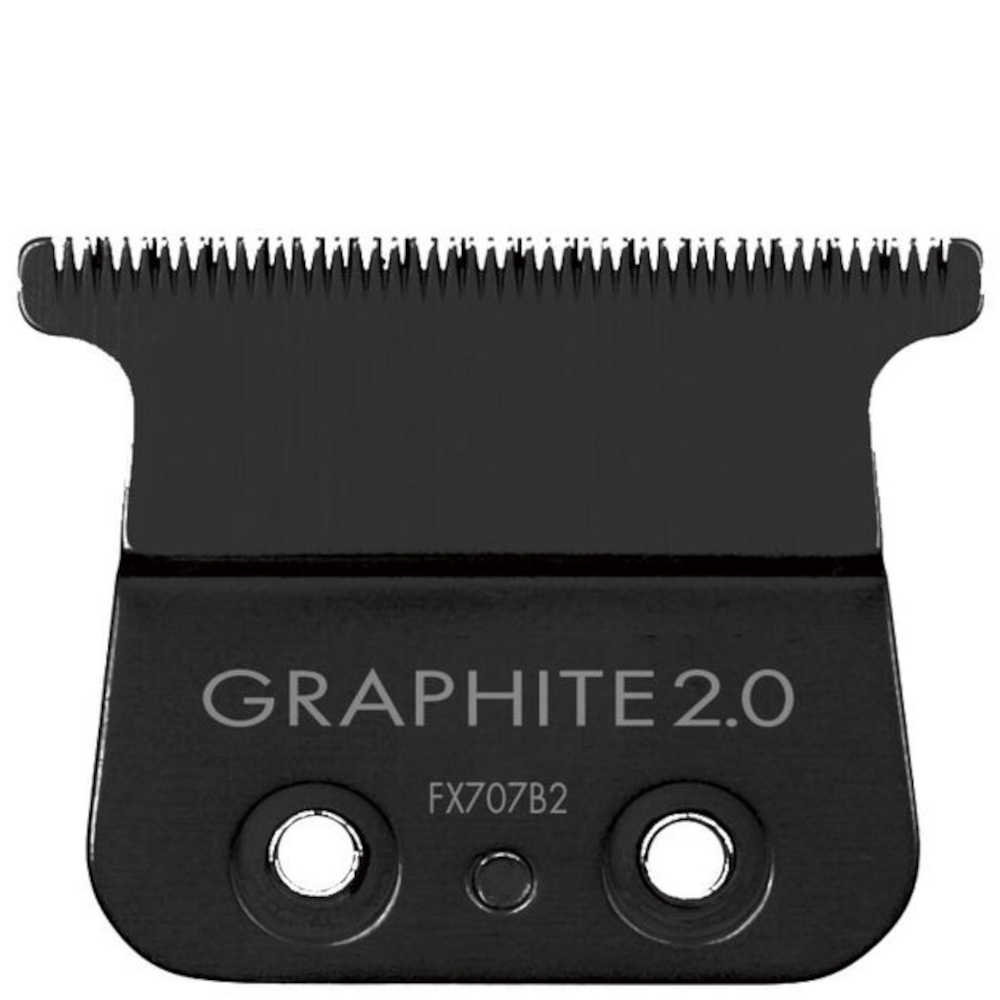 BaBylissPRO FX707B2 - Black Skeleton Trimmer Graphite Coated Deep Tooth Replacement Blade - 2.0 mm - Fits All FX787 Models