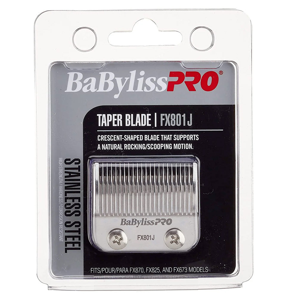 BaBylissPRO FX801J - Stainless Steel Clipper Replacement Blade - Fits FX870 - FX825 - FX673