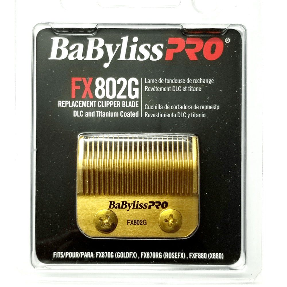 BaBylissPRO FX802G - Gold Clipper Replacement Blade - Fits FX870G - FXF880 - FX870RG