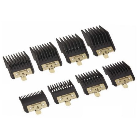 BaBylissPRO BARBERology Premium Clipper Guards - 8 pcs - FXPCG - Fits all FX870, FX825 & most 2-hole clipper blades