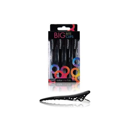 Framar Big Bite Clips - Black - BBC-BLK