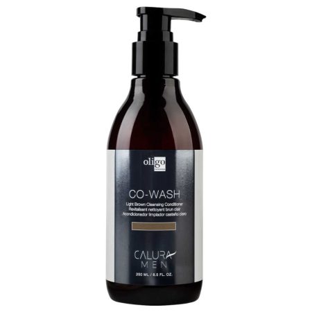 Calura Men Gloss Co-Wash Tinted Conditioner - 250 mL - Light Brown
