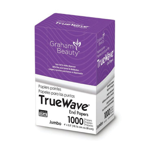 Graham Truewave Perm End Paper  Jumbo 4" x 2.5"