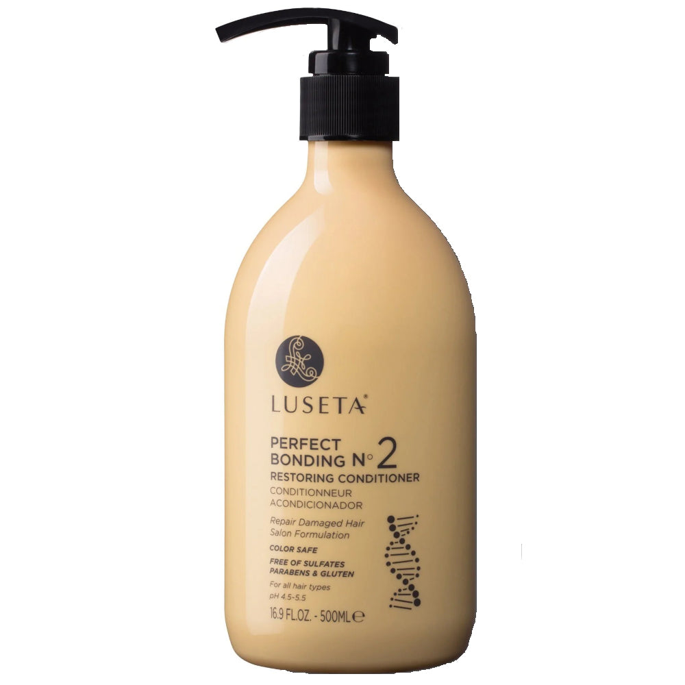 Luseta Perfect Bonding No. 2 Restoring Conditioner 500 mL - Repair Damaged Hair For All Hair Types - Colour Safe