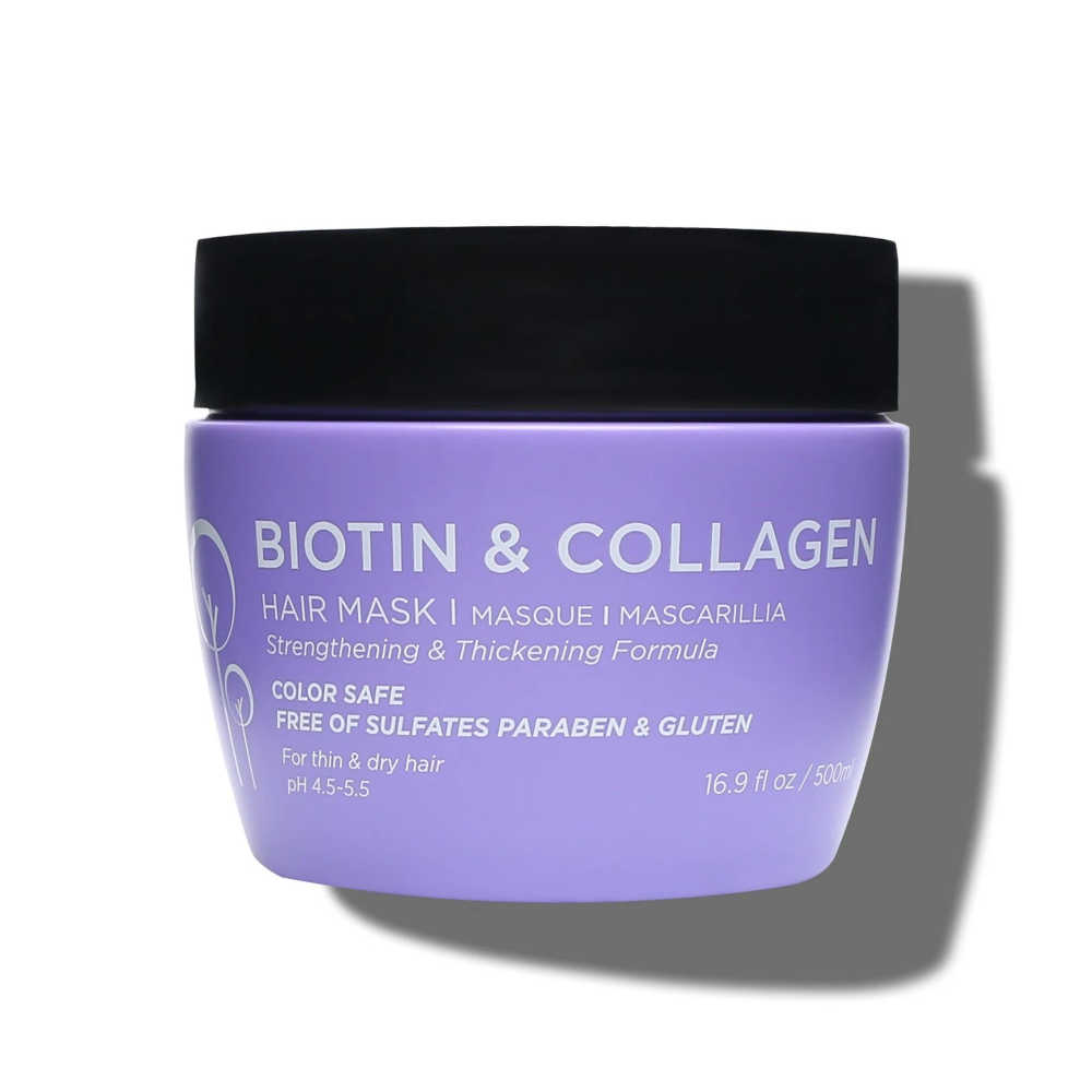 Luseta Biotin & Collagen Mask 500 mL - Strengthening & Thickening