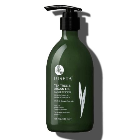 Luseta Tea Tree & Argan Oil Conditioner 500 mL - For Damaged & Oily Hair