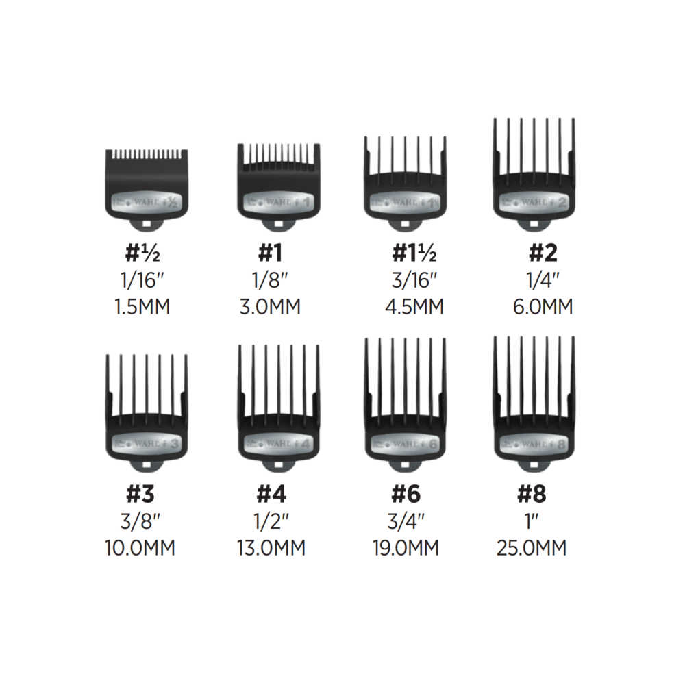 Wahl Clippers - 5 Star Magic Clip Gold - Professional Cordless/Corded Hair Clippers - 56445 - Includes Charging Stand & Premium Cutting Guides