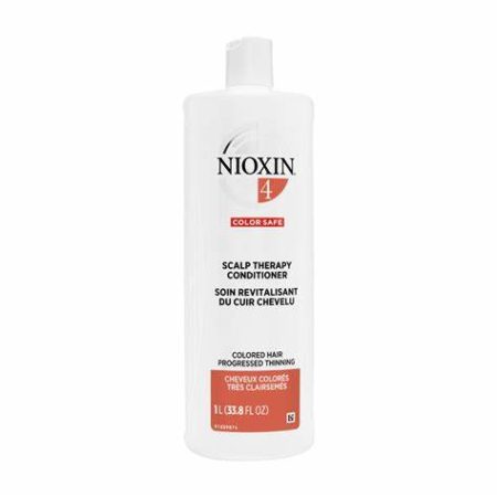 Nioxin System #4 - Scalp Therapy Conditioner - 1 Litre - Colored Hair.  Progressed Thinning.