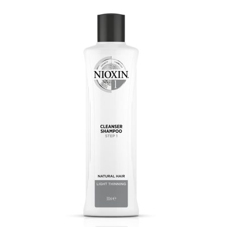 Nioxin System #1 - Cleanser Shampoo - 300 mL - Natural Hair.  Light Thinning.