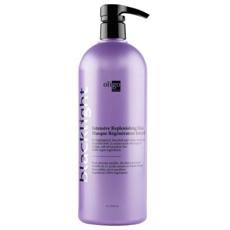 Oligo Blacklight Intensive Mask 1 L - For Highlighted, Bleached & Color Treated Hair