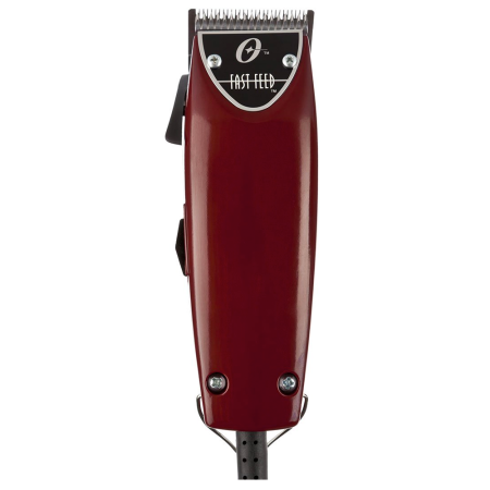 Oster Fast Feed Adjustable Pivot Motor Hair Clippers 76023-510 -  Adjustable Steel Blade Adjusts Between Sizes 000 and 1 - 4 Guide Combs