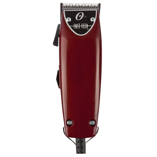 Oster Fast Feed Adjustable Pivot Motor Hair Clippers 76023-510 -  Adjustable Steel Blade Adjusts Between Sizes 000 and 1 - 4 Guide Combs
