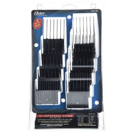 Oster 76926-900 10 Piece Universal Comb Set with Storage Pouch - All Oster Clippers