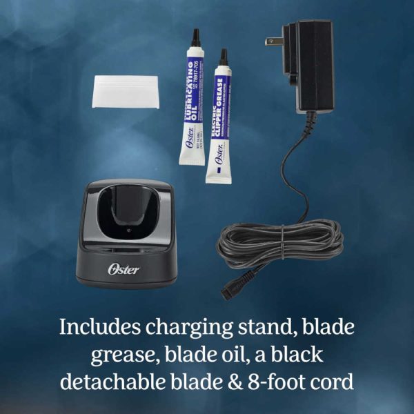 Cordless Oster Classic 76 Hair Clippers - High Power Brushless Motor - With Removable Battery