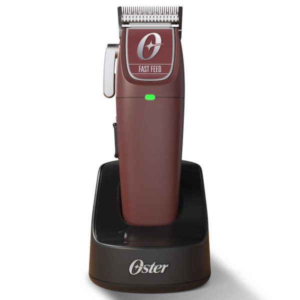 Cordless Oster Fast Feed Clipper - Powerful Motor - With Adjustable Lever