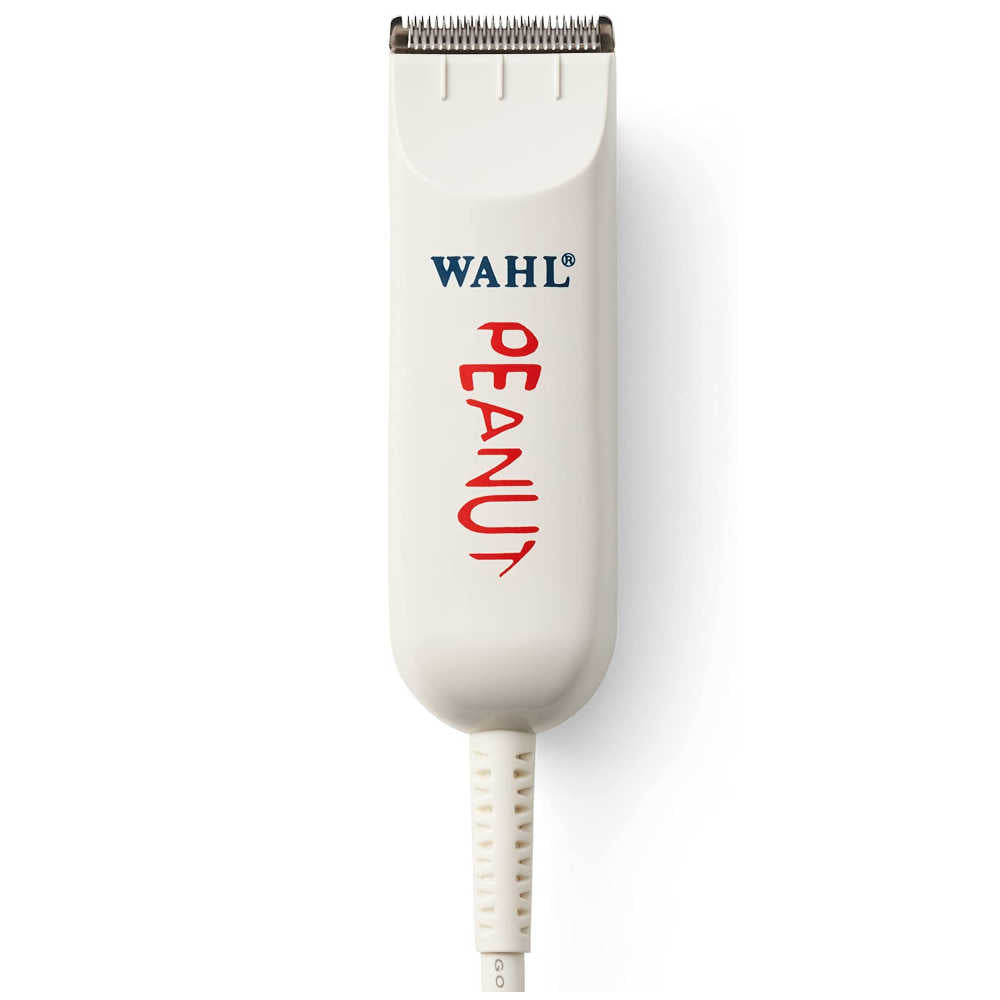 Wahl Peanut Hair Clippers and Beard Trimmer - White Miniature Size #56344