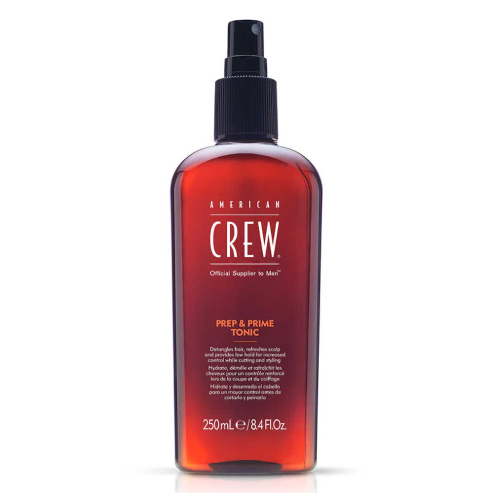 American Crew Prep & Prime Tonic - Light Hold & Low Shine & Adds Heat Protection - 250 mL (8.4 oz.)