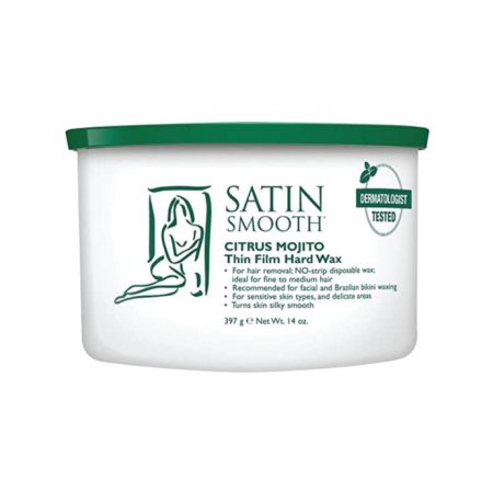 Satin Smooth Thin Wax Citrus Mojito 397 g - Soothes and moisturizes skin