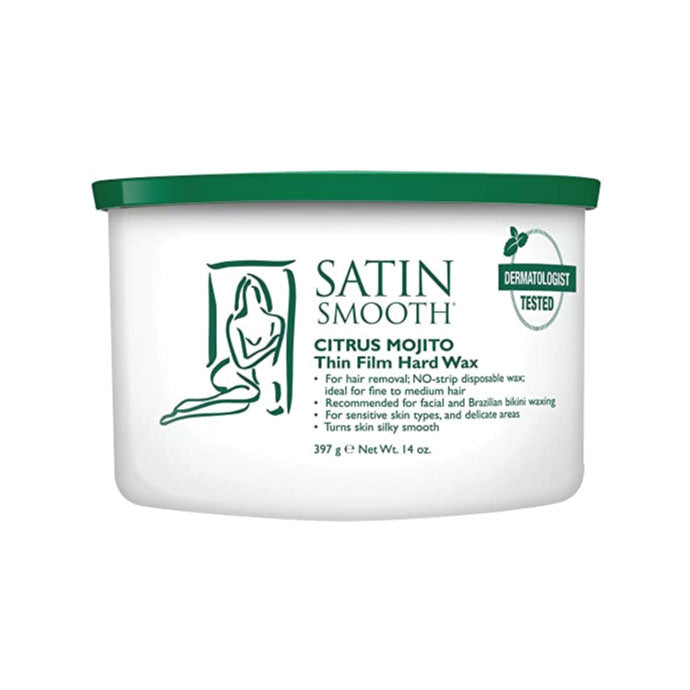 Satin Smooth Thin Wax Citrus Mojito 397 g - Soothes and moisturizes skin