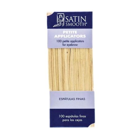 Satin Smooth Wood Applicators Petite 100 pc