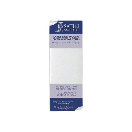 Satin Smooth Non-woven Waxing Strips Large