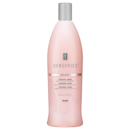 Rusk Sensories Pure Vibrant Color-Protecting Conditioner - Mandarin & Jasmine - 1 L (35 oz.)
