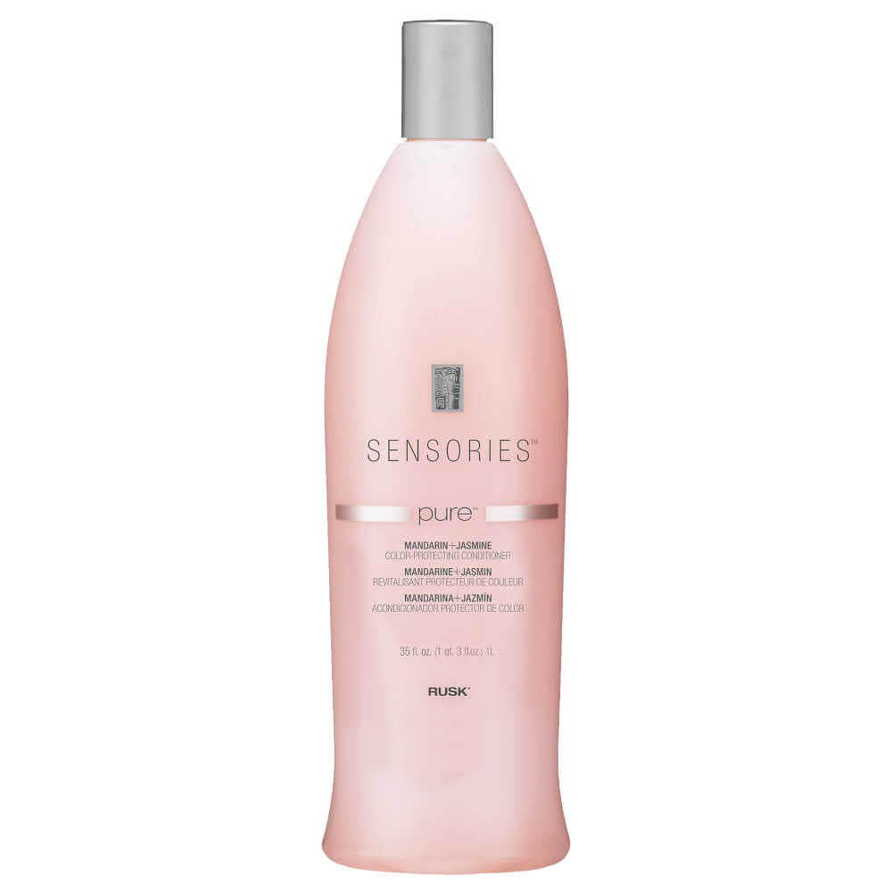 Rusk Sensories Pure Vibrant Color-Protecting Conditioner - Mandarin & Jasmine - 1 L (35 oz.)