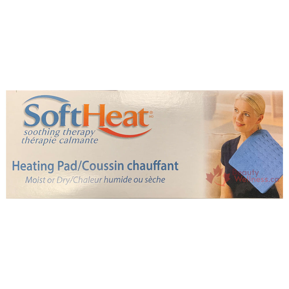 SoftHeat Soothing Therapy Heating Pad - 12" x 24" - Moist or dry with 10 ft cord and limited 5 year warranty
