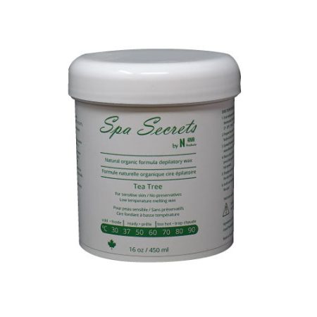 Spa Secrets Tea Tree Microwaveable Wax 500 mL