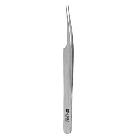 Silkline Professional Eyelash Precision Angled Tweezer - TSE2024NC