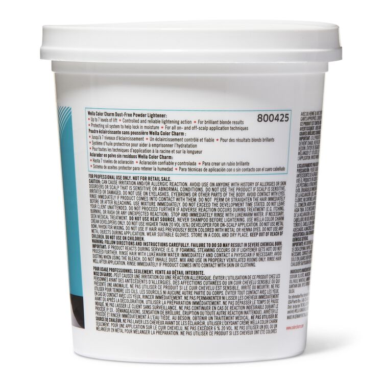 Wella Color Charm Powder Lightener - Dust Free - 450 g - 16 oz. (Bleach for Hair - For Professional Use)