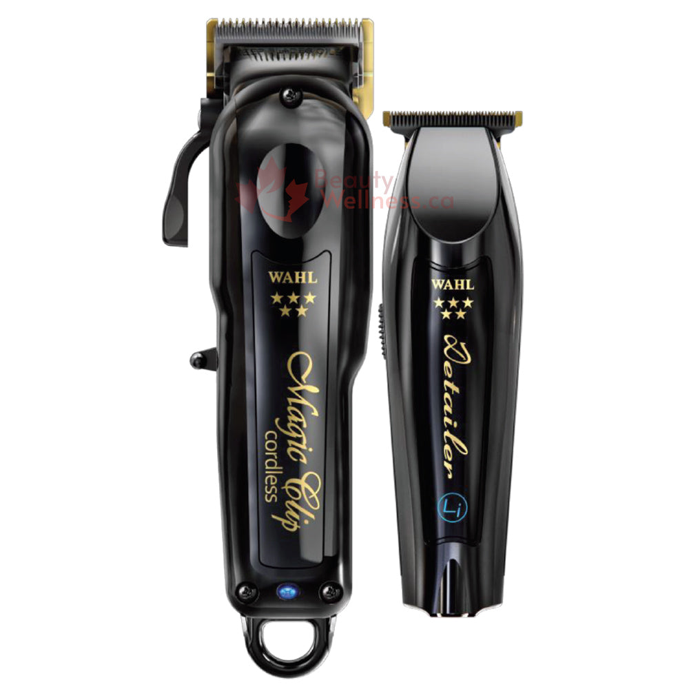 Wahl 5 Star Cordless Barber Combo - Magic Clip Hair Clippers and Detailer Li Hair & Beard Trimmer - 56458