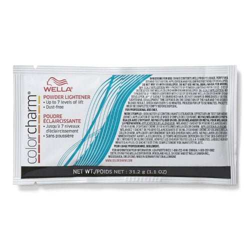 Wella Color Charm Powder Lightener 31.2 g (Bleach for Hair - For Professional Use)
