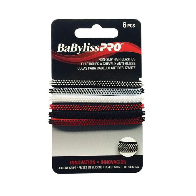 BaBylissPRO Elastics Nonslip 6pc