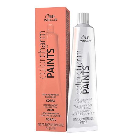 Wella Color Charm Paints - Coral - Semi Permanent Hair Color 2 oz. 57 g