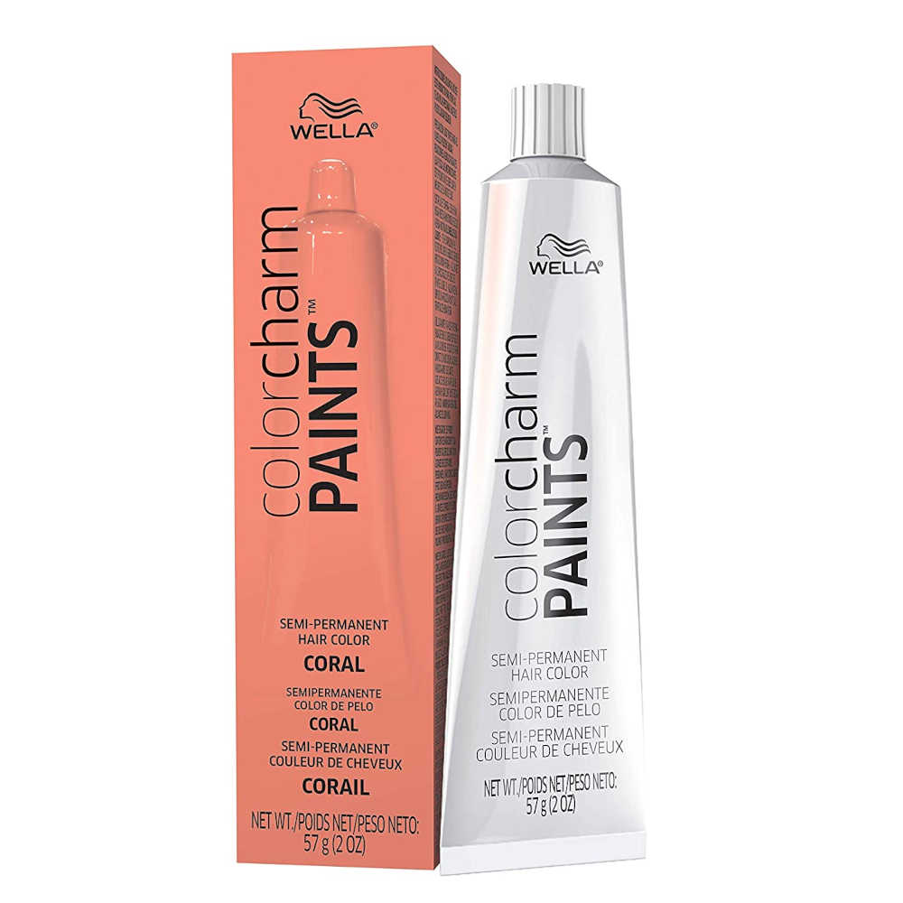 Wella Color Charm Paints - Coral - Semi Permanent Hair Color 2 oz. 57 g