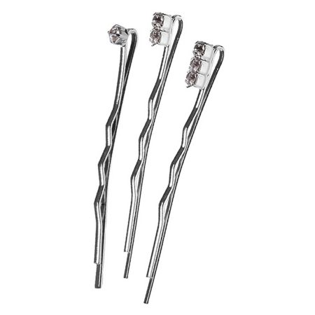 BaBylissPro Crystal Bobby Pins - 6 pcs - BESCYSPIN6UCC