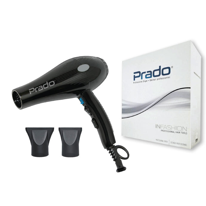 Infashion Prado Professional Hair Dryer AET3002 - 1875w - Ceramic - Tourmaline with Integrated Ionic Technology