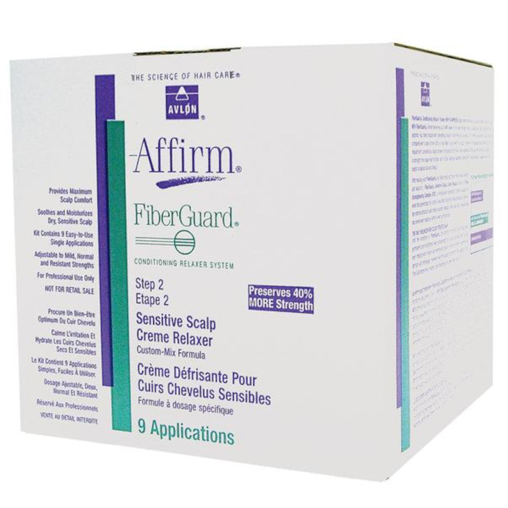 Affirm FiberGuard Sensitive Scalp - 9 Pack Kit (For Professional Use)